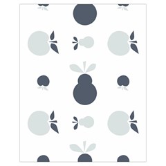 Apples Pears Continuous Drawstring Bag (small)