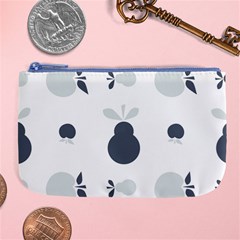 Apples Pears Continuous Large Coin Purse by HermanTelo