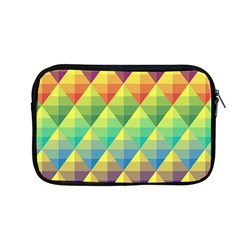 Background Colorful Geometric Triangle Apple Macbook Pro 13  Zipper Case