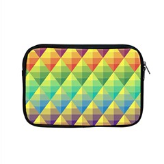 Background Colorful Geometric Triangle Apple Macbook Pro 15  Zipper Case