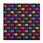 Background Colorful Geometric Tile Coasters Front