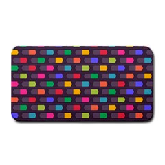 Background Colorful Geometric Medium Bar Mats