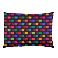 Background Colorful Geometric Pillow Case