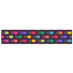 Background Colorful Geometric Small Flano Scarf