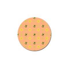 Bee Bug Nature Wallpaper Golf Ball Marker (4 Pack) by HermanTelo