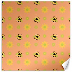 Bee Bug Nature Wallpaper Canvas 12  X 12 