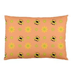 Bee Bug Nature Wallpaper Pillow Case