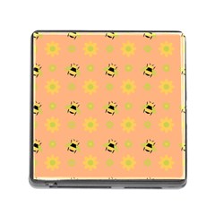 Bee Bug Nature Wallpaper Memory Card Reader (Square 5 Slot)