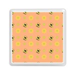 Bee Bug Nature Wallpaper Memory Card Reader (Square) Front