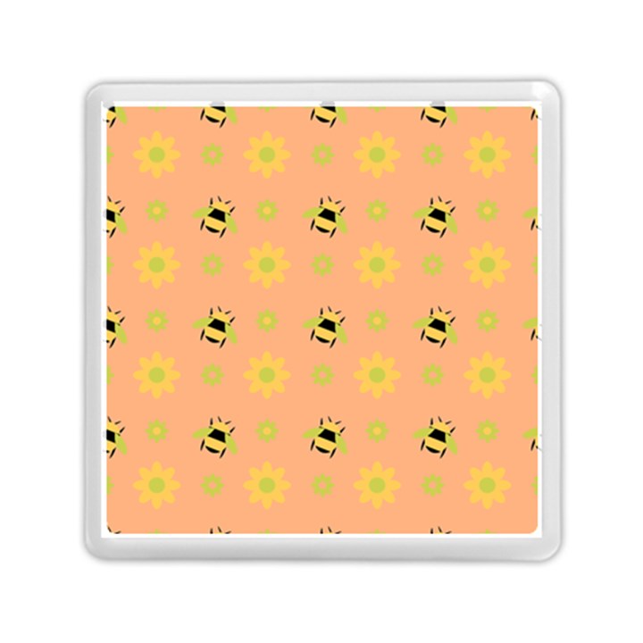 Bee Bug Nature Wallpaper Memory Card Reader (Square)