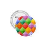 Background Colorful Geometric Triangle Rainbow 1.75  Buttons Front