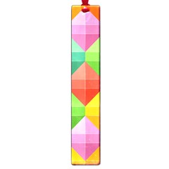 Background Colorful Geometric Triangle Rainbow Large Book Marks