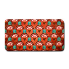 Background Floral Pattern Red Medium Bar Mats by HermanTelo