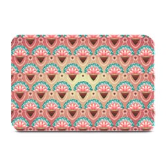 Background Floral Pattern Pink Plate Mats