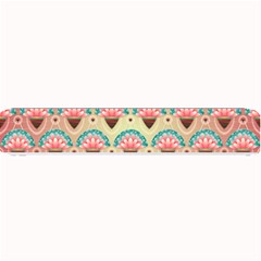 Background Floral Pattern Pink Small Bar Mats