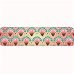 Background Floral Pattern Pink Large Bar Mats 32 x8.5  Bar Mat