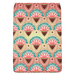 Background Floral Pattern Pink Removable Flap Cover (s)