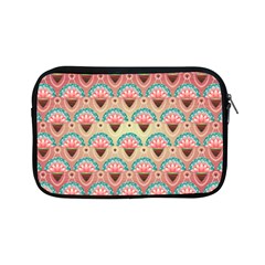 Background Floral Pattern Pink Apple Ipad Mini Zipper Cases