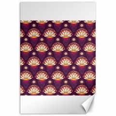 Background Floral Pattern Purple Canvas 20  X 30  by HermanTelo