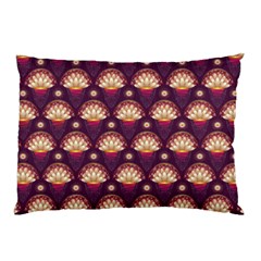 Background Floral Pattern Purple Pillow Case (two Sides) by HermanTelo