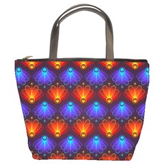 Background Colorful Abstract Bucket Bag