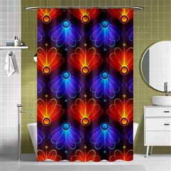 Background Colorful Abstract Shower Curtain 48  X 72  (small) 