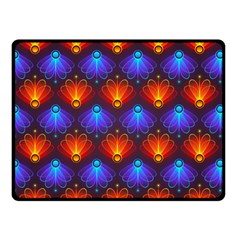 Background Colorful Abstract Double Sided Fleece Blanket (small) 