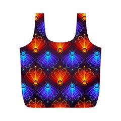 Background Colorful Abstract Full Print Recycle Bag (m)