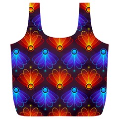 Background Colorful Abstract Full Print Recycle Bag (xl)