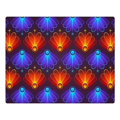 Background Colorful Abstract Double Sided Flano Blanket (large) 