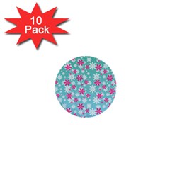 Background Frozen Fever 1  Mini Buttons (10 Pack)  by HermanTelo