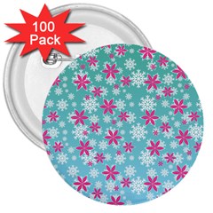 Background Frozen Fever 3  Buttons (100 Pack)  by HermanTelo