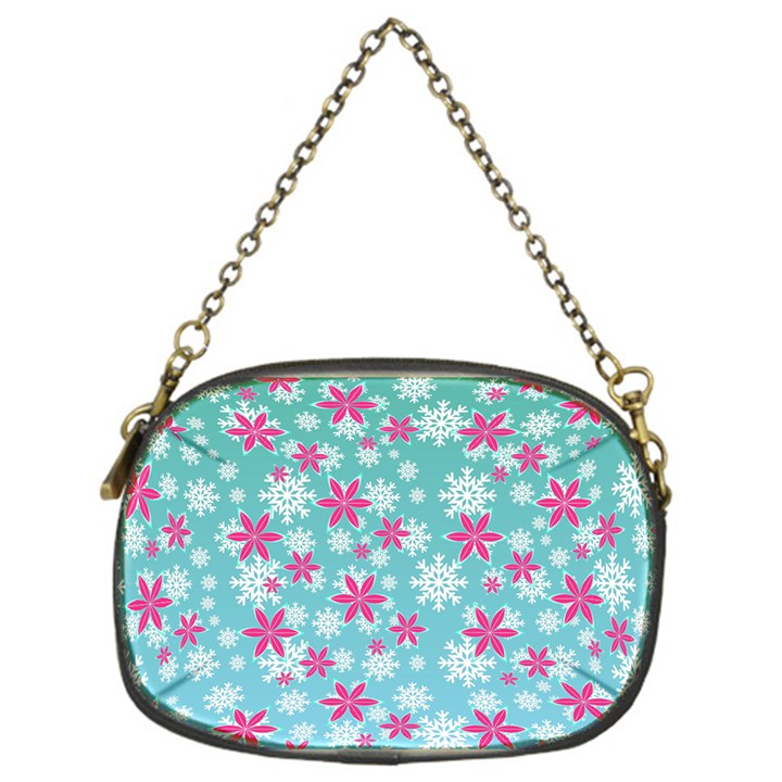 Background Frozen Fever Chain Purse (One Side)