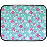 Background Frozen Fever Fleece Blanket (Mini) 35 x27  Blanket