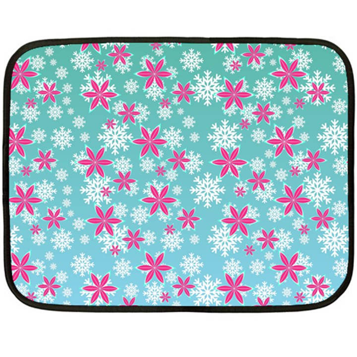 Background Frozen Fever Fleece Blanket (Mini)