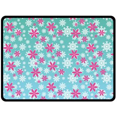 Background Frozen Fever Fleece Blanket (large) 