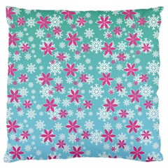 Background Frozen Fever Standard Flano Cushion Case (one Side)