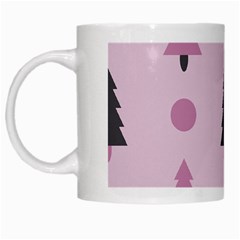 Christmas Tree Fir Den White Mugs by HermanTelo