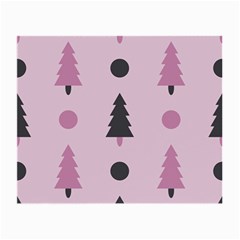 Christmas Tree Fir Den Small Glasses Cloth