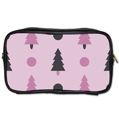 Christmas Tree Fir Den Toiletries Bag (two Sides) by HermanTelo