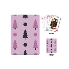 Christmas Tree Fir Den Playing Cards (mini)