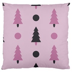 Christmas Tree Fir Den Large Cushion Case (two Sides)