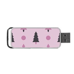 Christmas Tree Fir Den Portable Usb Flash (one Side) by HermanTelo