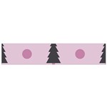 Christmas Tree Fir Den Small Flano Scarf Front