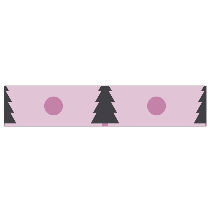 Christmas Tree Fir Den Small Flano Scarf