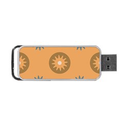 Flowers Screws Rounds Circle Portable Usb Flash (one Side)