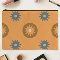 Flowers Screws Rounds Circle Cosmetic Bag (xxxl) by HermanTelo