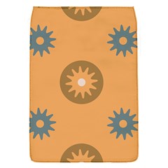 Flowers Screws Rounds Circle Removable Flap Cover (s) by HermanTelo