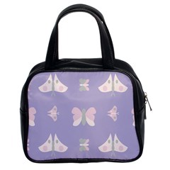 Butterfly Butterflies Merry Girls Classic Handbag (two Sides) by HermanTelo