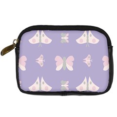 Butterfly Butterflies Merry Girls Digital Camera Leather Case